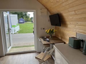 Maximus Glamping Pod Inside