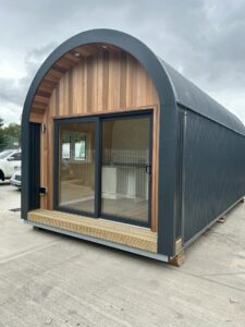 Barn Glamping pods